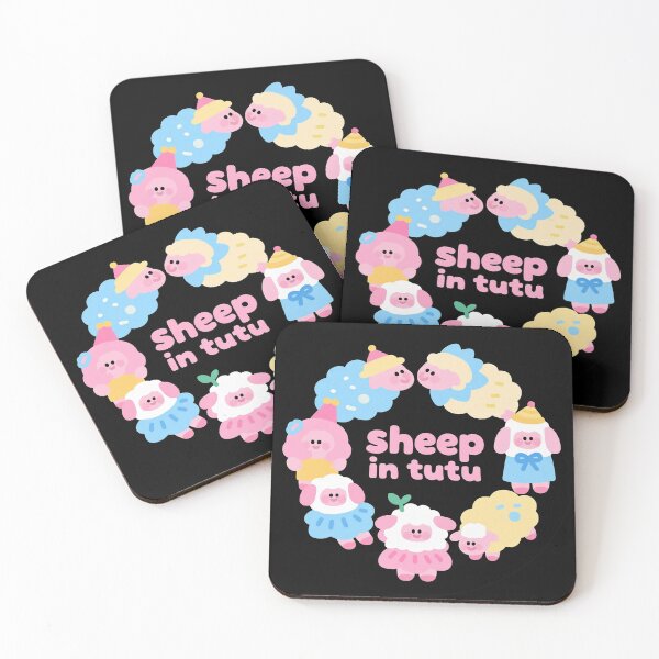 Artikelvorschau, Kawaii-Ballettlämmer • Niedliche Pastellschafe im Tutu • Geschenk für Tanzliebhaber entworfen und verkauft von SheepInTutu.