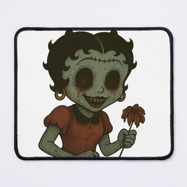 Item preview, Betty Boop Creepy and her dead flower designed and sold by art-emissa.