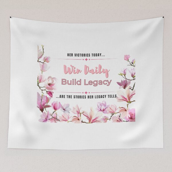 Item preview, Feminine - Her Victories Today... Her Legacy designed and sold by Inspirit Threads.