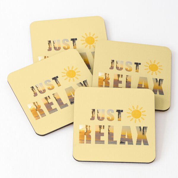 Item preview, Just Relax – Sunset Design for Vacation & Relaxation designed and sold by Katja LebenFreude.