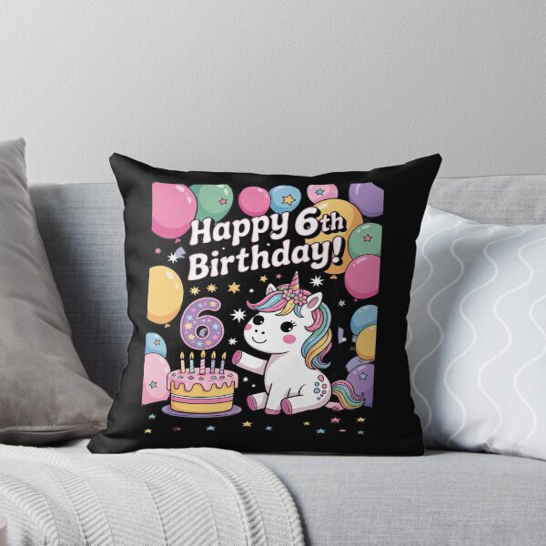 Item preview, Lil Sis of the Birthday Girl Flossing Unicorn Little Sister designed and sold by RsFilsingerArt.
