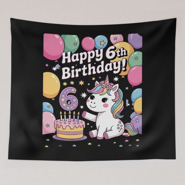 Item preview, Lil Sis of the Birthday Girl Flossing Unicorn Little Sister designed and sold by RsFilsingerArt.