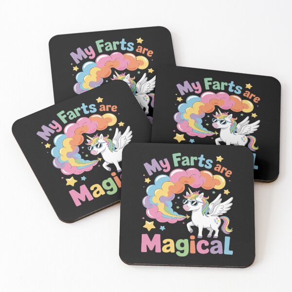 Item preview, My Farts Are Magical Farting Unicorn Rainbow Gag Squad designed and sold by VerseFarm.