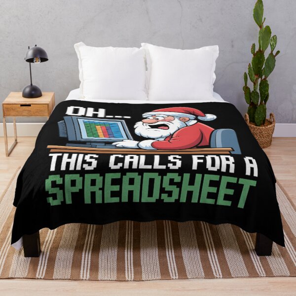 Item preview, Holiday This Calls Classic For Oh Nerd Funny Christmas Fashion Spreadsheet designed and sold by JasonCorvar.