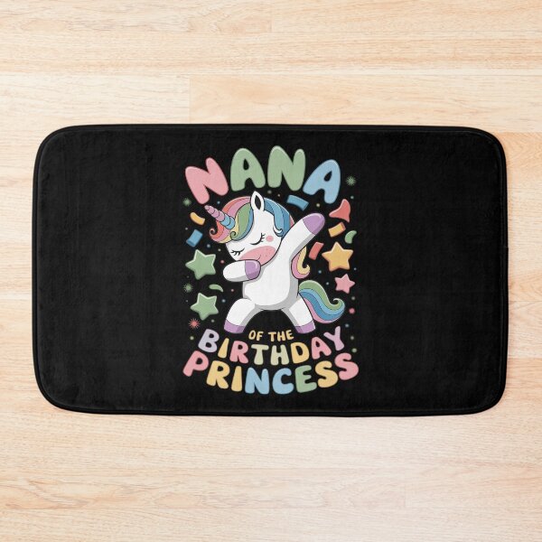 Item preview, Nana of the Birthday Princess Girl Dabbing Unicorn designed and sold by VerseFarm.