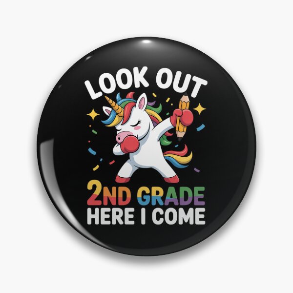Item preview, Look Out Second Grade Here I Come Unicorn Dabbing 2nd Grader designed and sold by RsFilsingerArt.