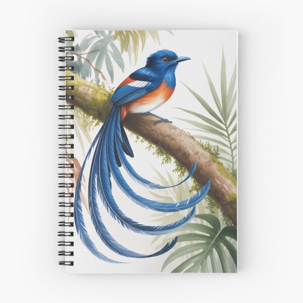 Item preview, Madagascar Nymph Bulbul Realistic watercolor art designed and sold by WILDMADADESIGN.