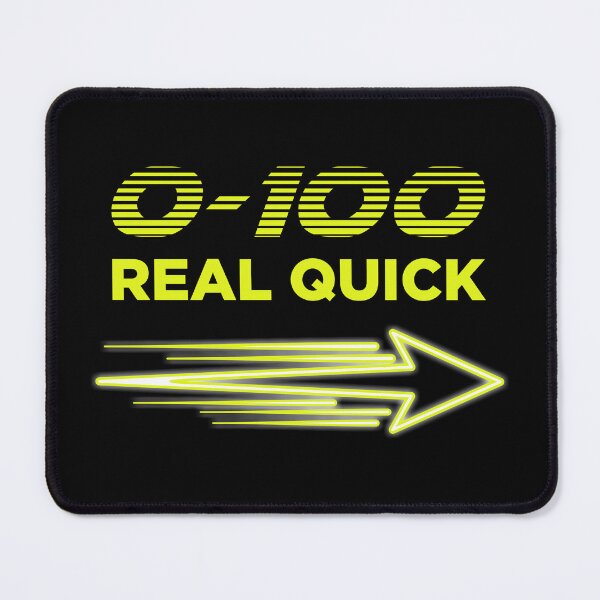 Item preview, 0-100 Real Quick — Fast Car Street Racing Quarter Mile designed and sold by RAS-77.
