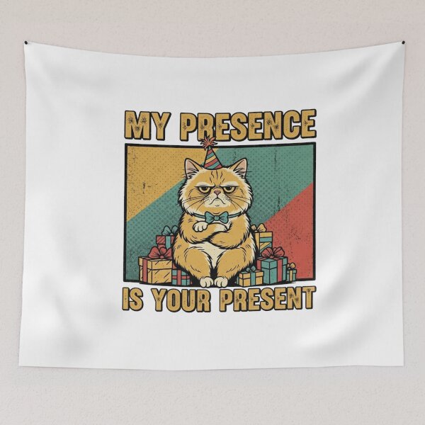 Item preview, My Presence is Your Present T-Shirt - Thoughtful Gifts designed and sold by KINGWANI.
