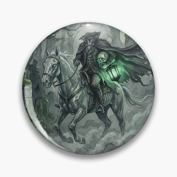 Item preview, The Headless Horseman illustration designed and sold by Vintage Designs +.