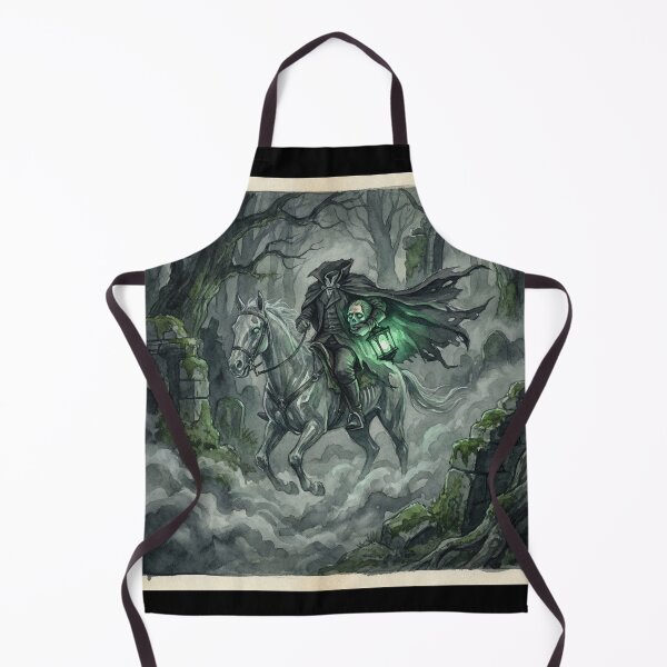 Item preview, The Headless Horseman illustration designed and sold by Vintage Designs +.