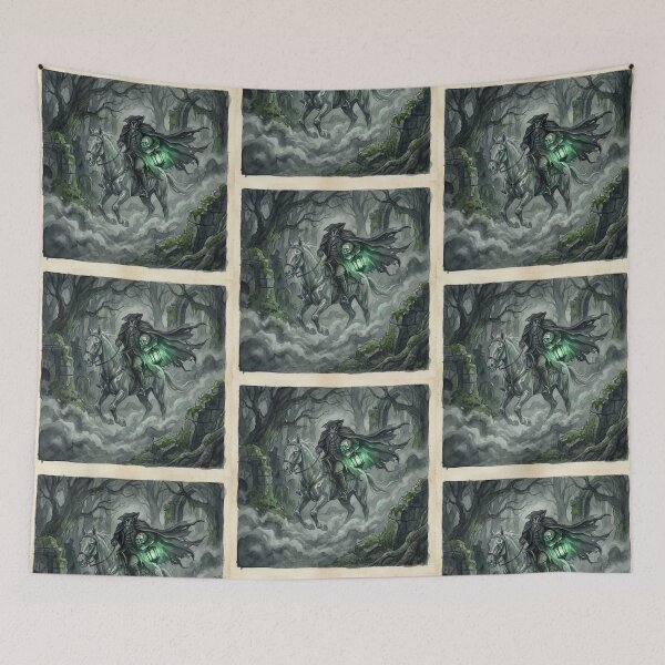 Item preview, The Headless Horseman illustration designed and sold by Vintage Designs +.