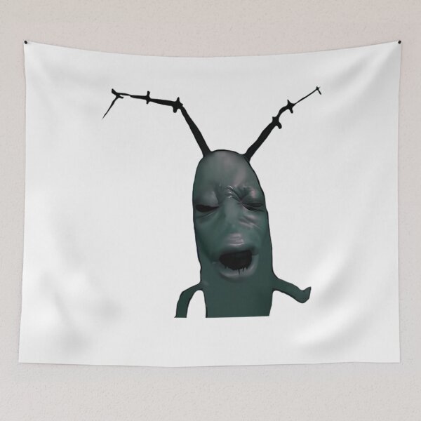 Item preview, Disgusted Plankton Render Viral Bob Sponges Cartoon Meme designed and sold by TiaGorczany.