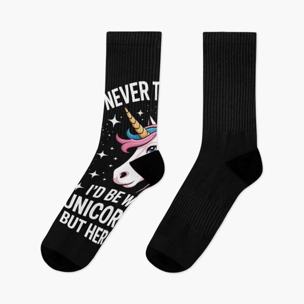 Item preview, Never Thought I'd Be Wearing A Unicorn Dad Father designed and sold by VerseFarm.