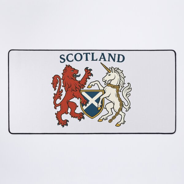 Item preview, Scottish Lion & Unicorn Crest – Scotland Emblem designed and sold by The Murcian Path.