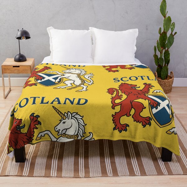 Item preview, Scottish Lion & Unicorn Crest – Scotland Emblem designed and sold by The Murcian Path.