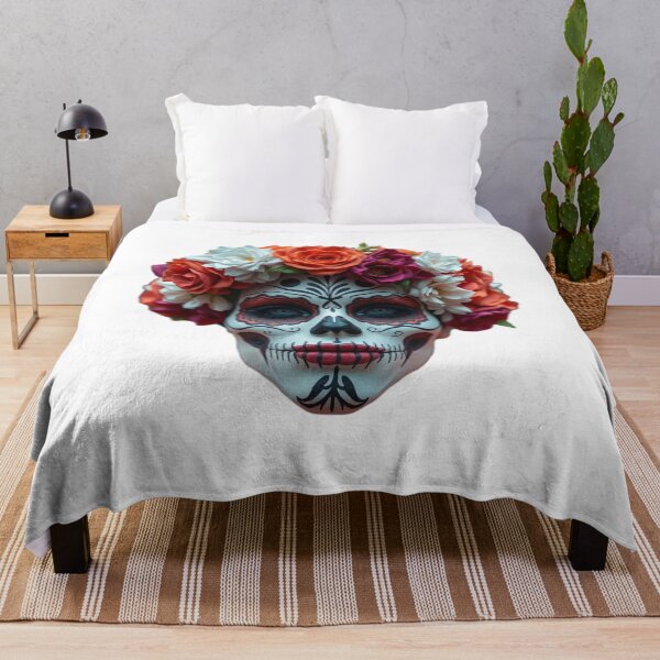 Item preview, Street art with a cultural Day of the Dead motif designed and sold by picartlinxx.
