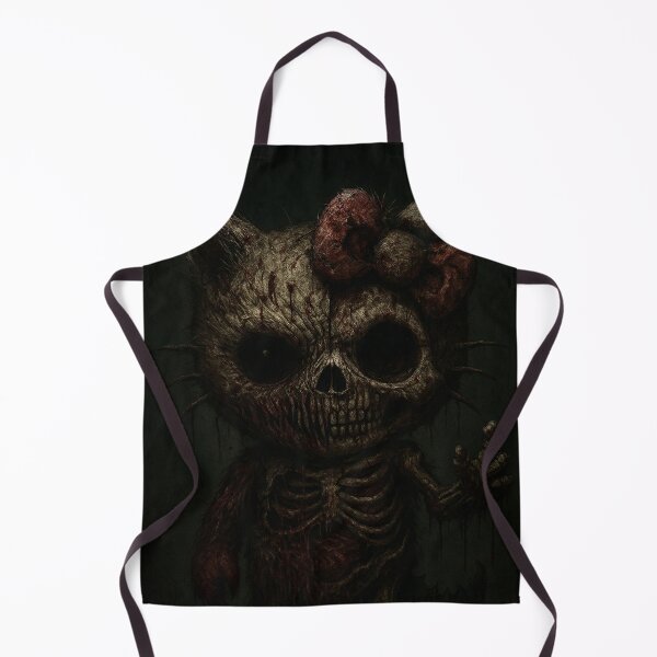 Item preview, Hello Creepy Kitten: demonic skull designed and sold by art-emissa.