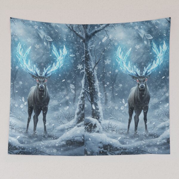 Item preview, Mystical Winter Beast designed and sold by happy mongolia.