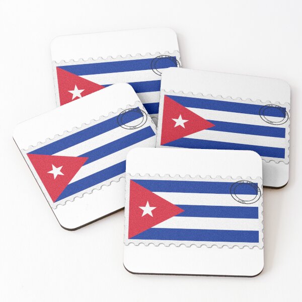 Item preview, Cuba National Flag Postage Stamp designed and sold by red-amber65.