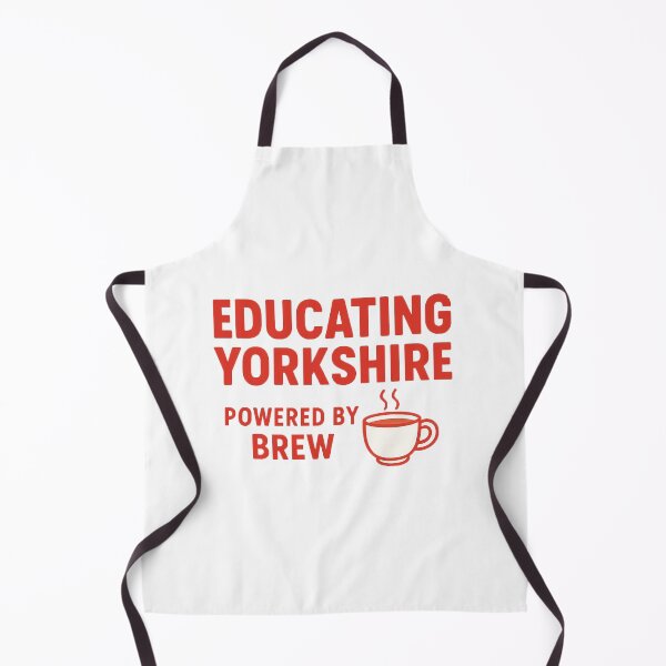Item preview, Educating Yorkshire Powered by Brew – Funny Teacher Coffee Design designed and sold by Dopamine Glitch.