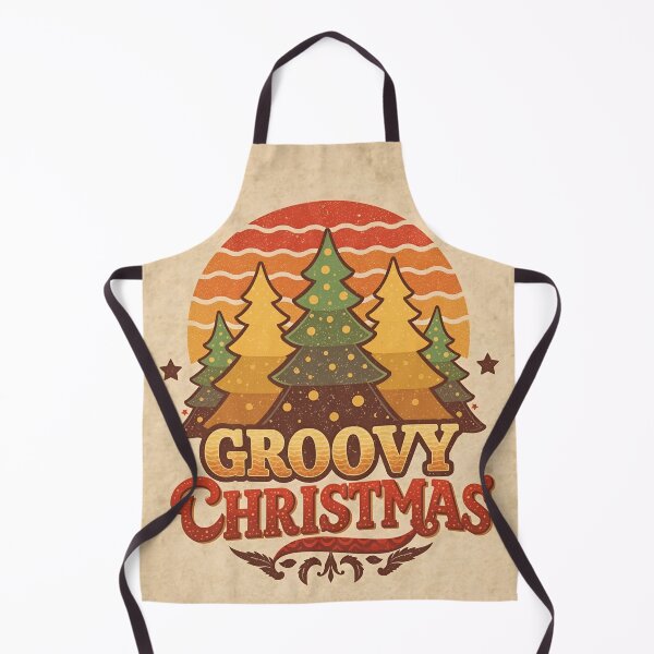 Item preview, Retro 70s Groovy Holiday Trees designed and sold by ChicTrendz.