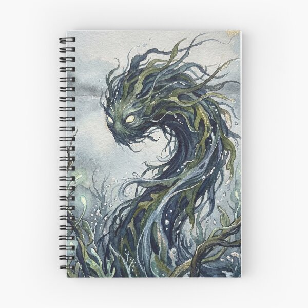 Item preview, Kelpie in a Misty Loch designed and sold by Vintage Designs +.
