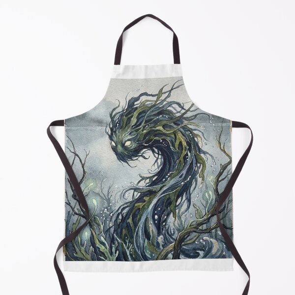 Item preview, Kelpie in a Misty Loch designed and sold by Vintage Designs +.