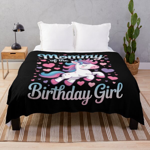 Item preview, Mommy of the Birthday Girl Flossing Unicorn Mom Mommy  designed and sold by RsFilsingerArt.