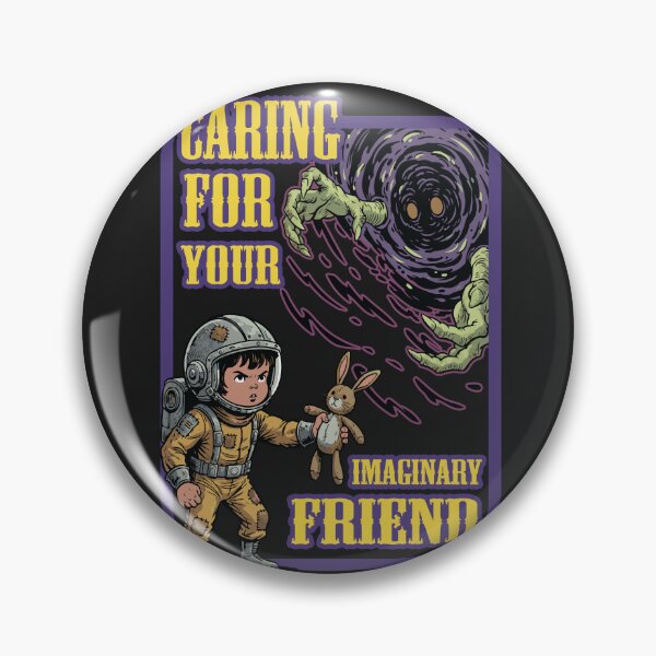 Item preview, Retro Caring for your Imaginary Friend designed and sold by Mark_ADC.