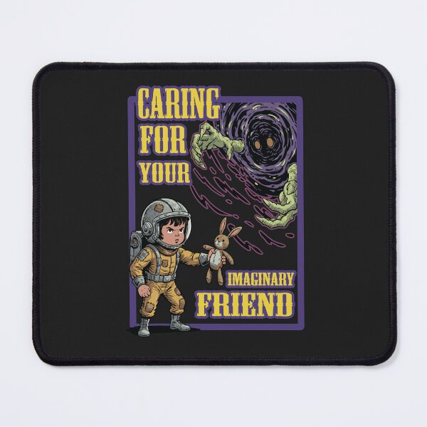 Item preview, Retro Caring for your Imaginary Friend designed and sold by Mark_ADC.