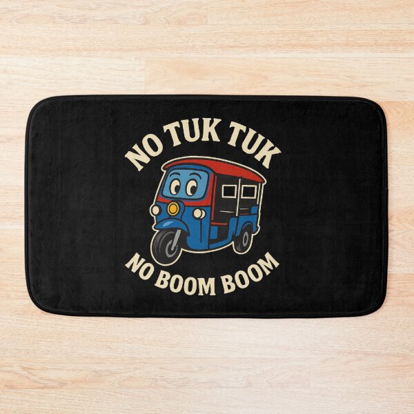Item preview, No Tuk Tuk • No Boom Boom – Funny Thailand Tuk Tuk Design designed and sold by WildBoysShop.