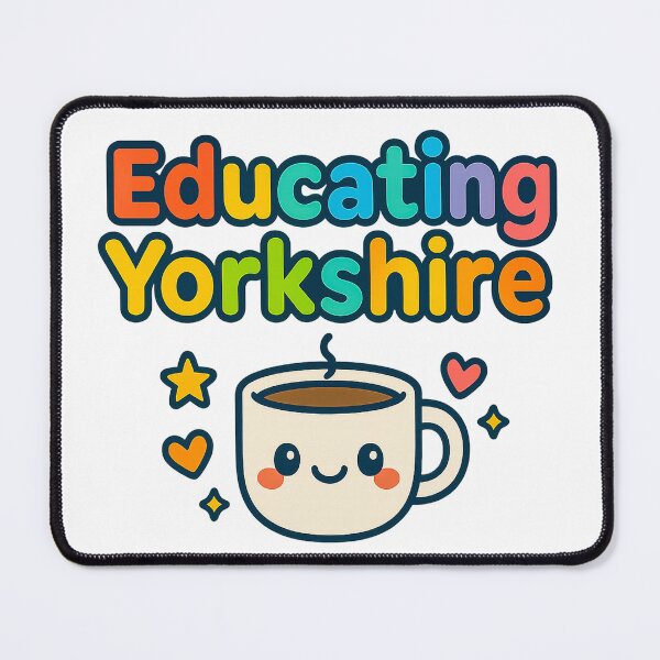 Item preview, Cute Educating Yorkshire Teacher Design – Kawaii Coffee Cup designed and sold by Dopamine Glitch.