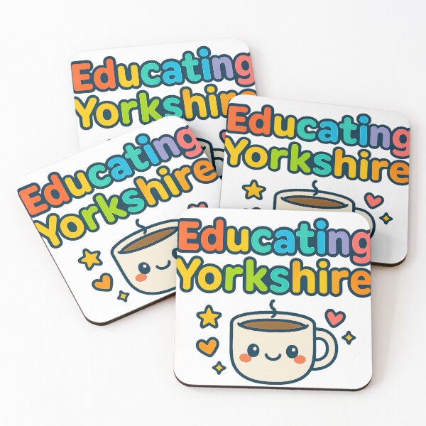 Item preview, Cute Educating Yorkshire Teacher Design – Kawaii Coffee Cup designed and sold by Dopamine Glitch.