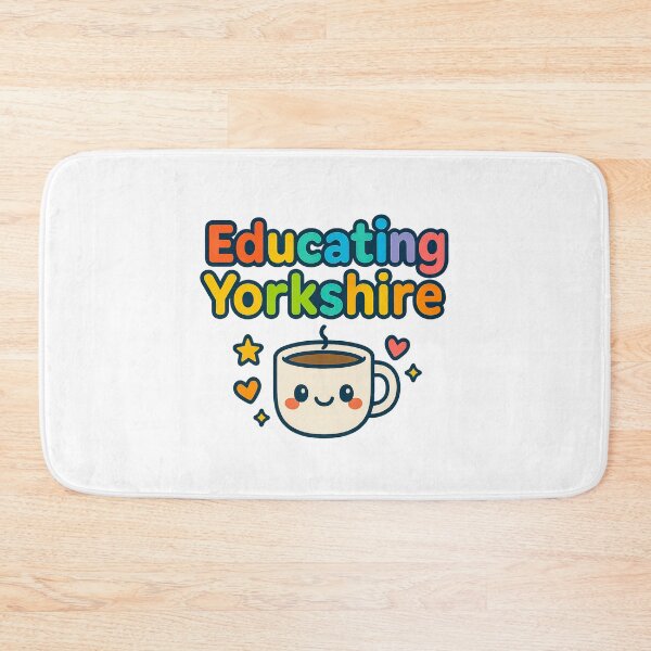 Item preview, Cute Educating Yorkshire Teacher Design – Kawaii Coffee Cup designed and sold by Dopamine Glitch.