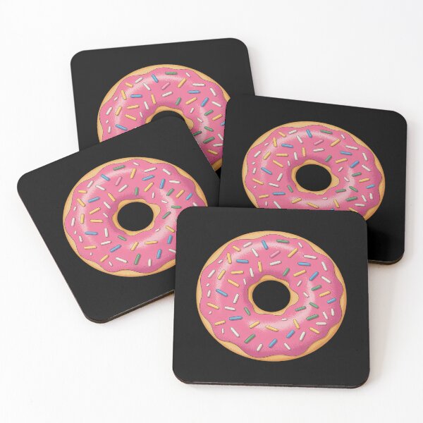 Item preview, Big Pink Donut - Colorful Sprinkles Doughnut  designed and sold by CombatTask.