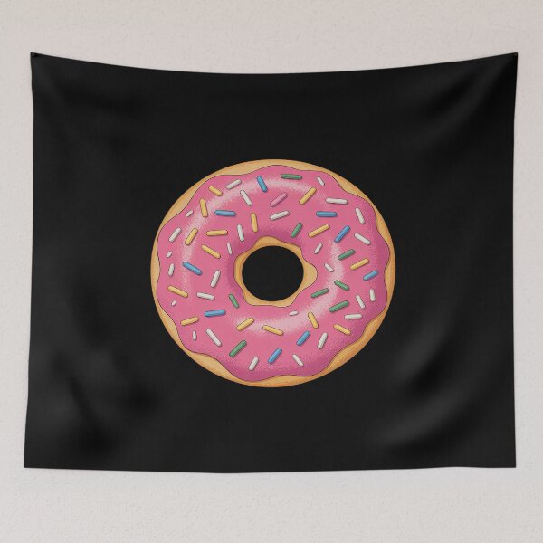 Item preview, Big Pink Donut - Colorful Sprinkles Doughnut  designed and sold by CombatTask.