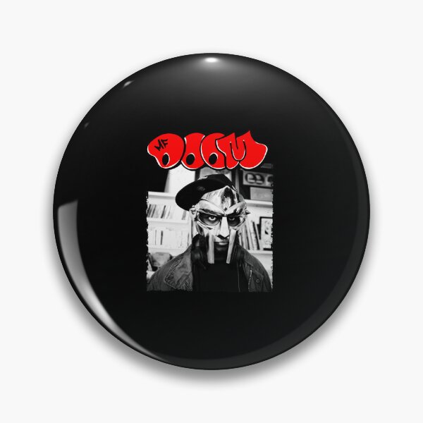 Item preview, Vintage MF Doom Fedora Mask Portrait designed and sold by daineques.