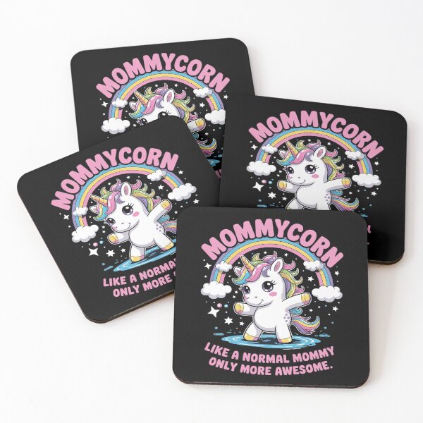 Item preview, Mommycorn Like A Normal Mommy Only More Awesome Unicorn designed and sold by RsFilsingerArt.