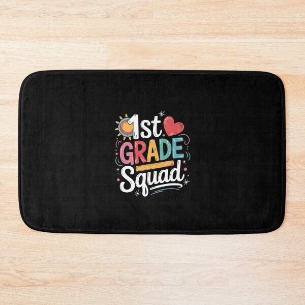Item preview, 1st First Grade Squad Student Teacher Back To School  designed and sold by CombatTask.