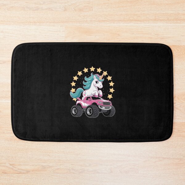 Item preview, Monster Truck Unicorn Girl Birthday Party Monster Truck designed and sold by RsFilsingerArt.