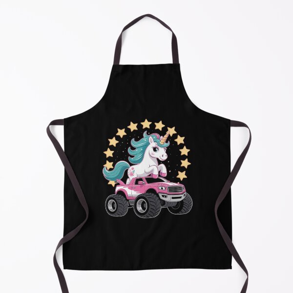 Item preview, Monster Truck Unicorn Girl Birthday Party Monster Truck designed and sold by RsFilsingerArt.
