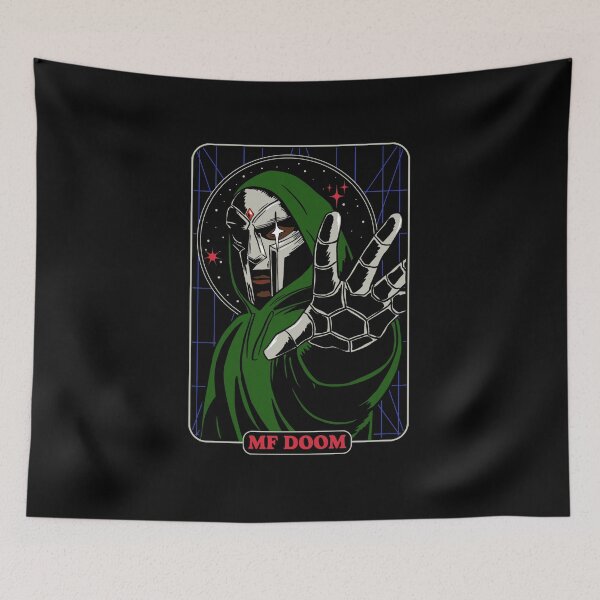 Item preview, White Hooded MF Doom Style Gesture designed and sold by daineques.