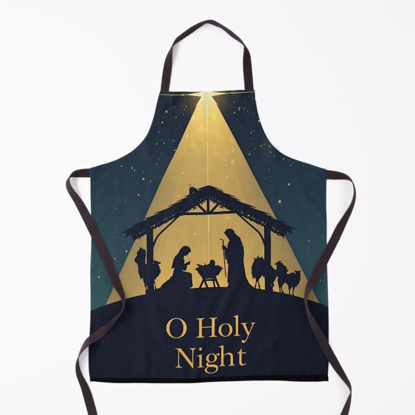 Item preview, Midnight Nativity Silhouette Art designed and sold by ChicTrendz.