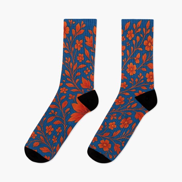 Item preview, Floral symmetry in blue designed and sold by Sigtrix.