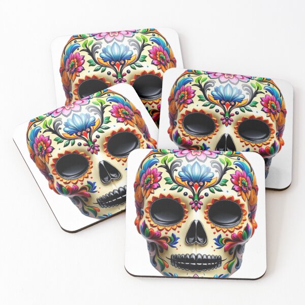 Item preview, Street art with a cultural Day of the Dead motif designed and sold by picartlinxx.