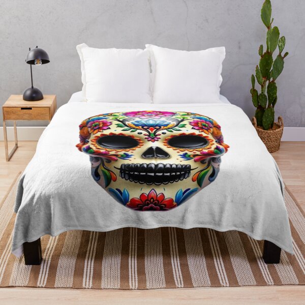 Item preview, Street art with a cultural Day of the Dead motif designed and sold by picartlinxx.