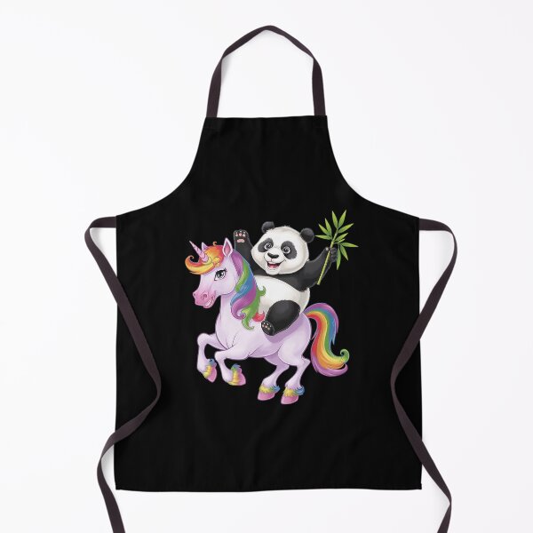Item preview, Panda Riding Unicorn Pandicorn Girls Kids Women Rainbow designed and sold by VerseFarm.