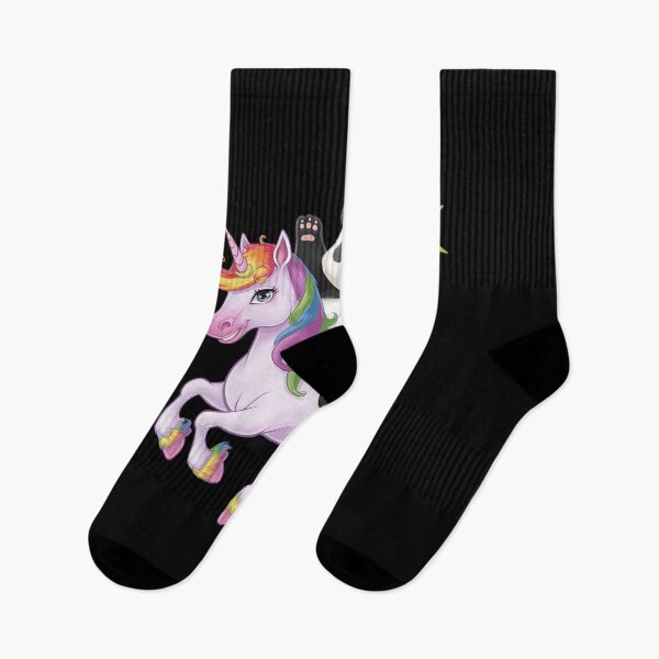 Item preview, Panda Riding Unicorn Pandicorn Girls Kids Women Rainbow  designed and sold by VerseFarm.