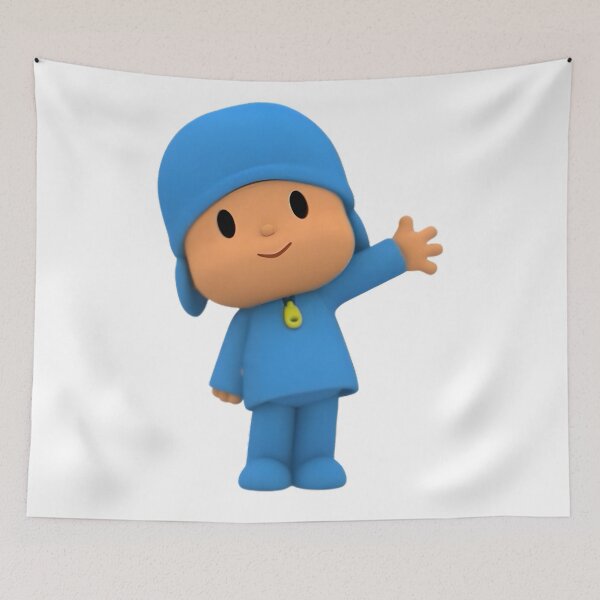 Item preview, Pocoyo waving designed and sold by Gold Phoenix Adro.